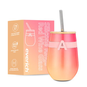 insulated wine tumbler with lid