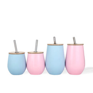 stainless steel wine tumblers